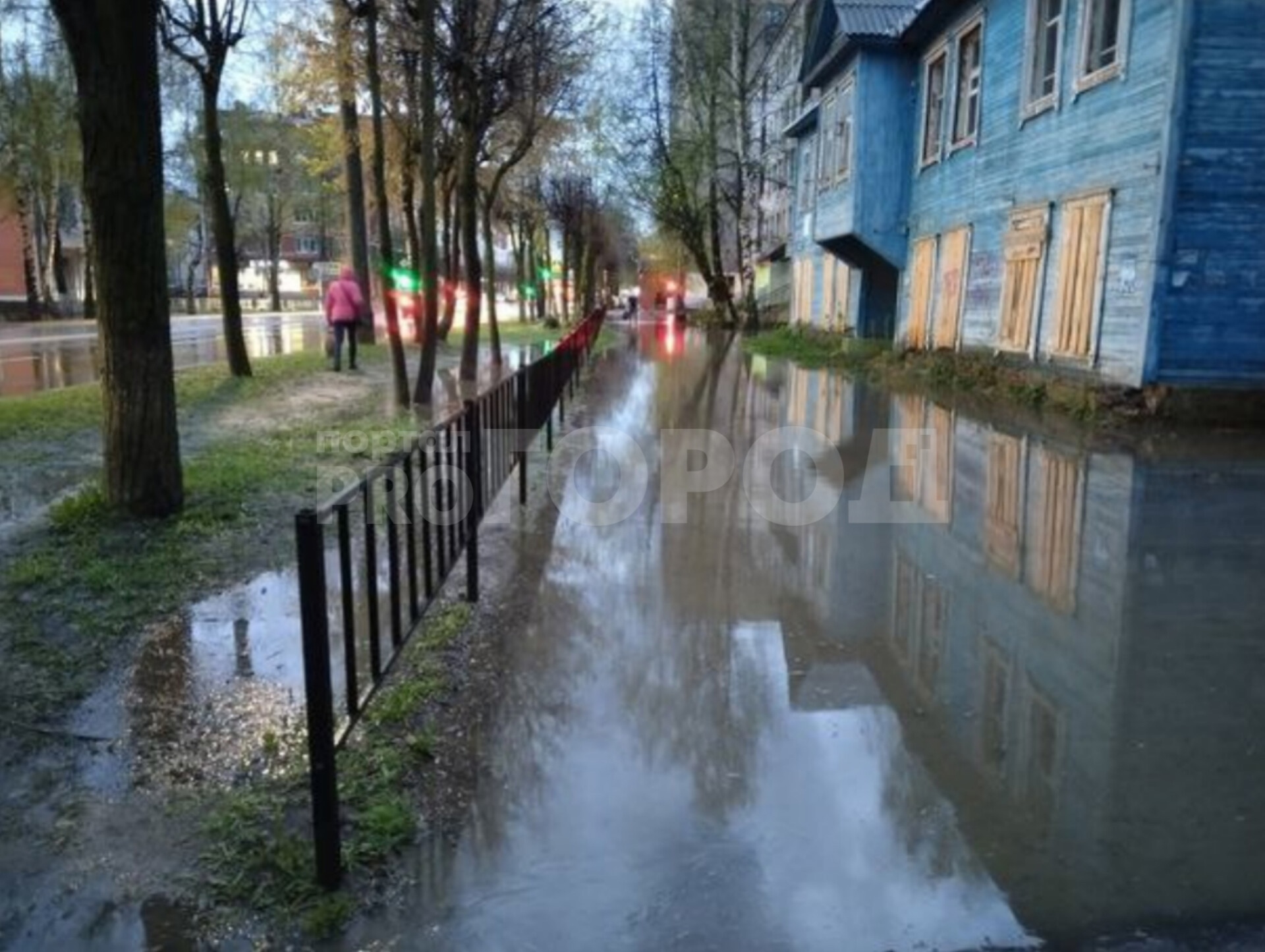 Последствия шторма в Марий Эл: потопы на улицах и тысяча обесточенных домов